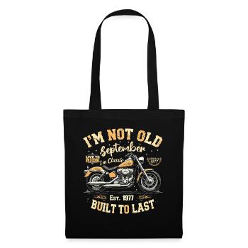Birthday 1977 Vintage September 1977 Gift - Tote Bag - black - Front