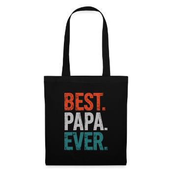 Best dad ever: Perfect for dads - Tote Bag - black - Front