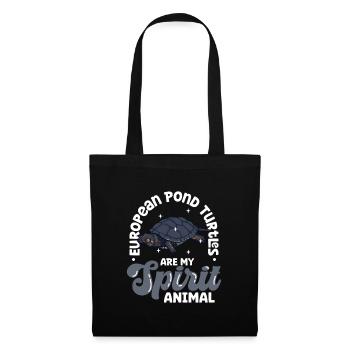 My Spirit Animal - European pond turtle - Tote Bag - black - Front