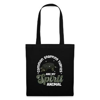 My Spirit Animal - Snapping Turtle - Tote Bag - black - Front