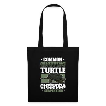 Snapping Turtle - Tote Bag - black - Front