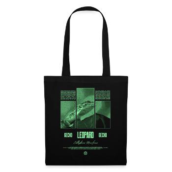 Leopard Gecko Reptile Keeper Streetwear - Tote Bag - black - Front