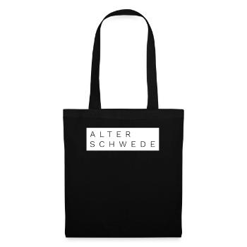 Alter Schwede Fun Design - Stoffbeutel - Schwarz - Vorne