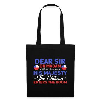 The Chiliean kicks a Chile souvenir - Tote Bag - black - Front