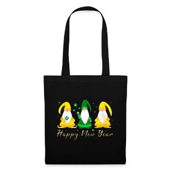 Happy New Year gnome imp - Tote Bag - black - Front