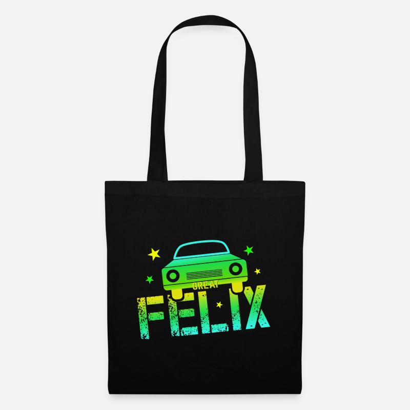 Felix Geburtstag Felix - Stoffbeutel - Schwarz