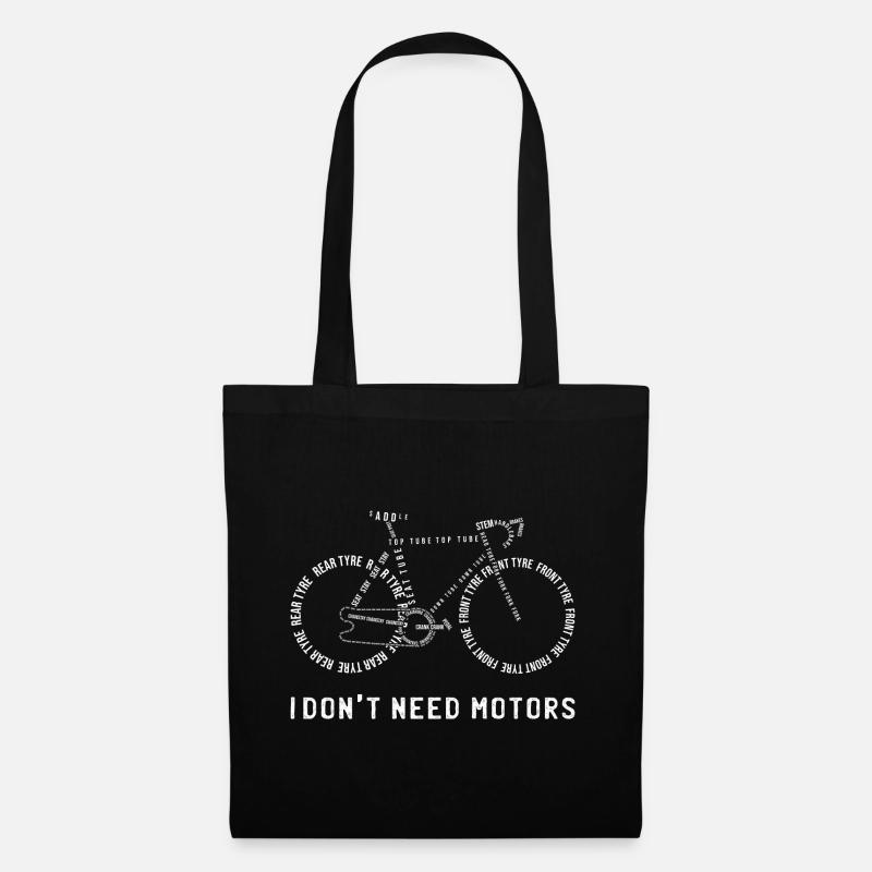 Vélo vélo roue de course vélo de course - Sac en tissu - noir