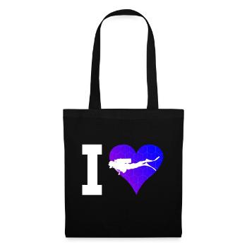 Plongeurs Hommes Plongée Libre Plongée - Sac en tissu - noir - Devant