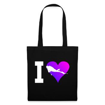 Diving Scuba Diver Diver Diver Women - Tote Bag - black - Front