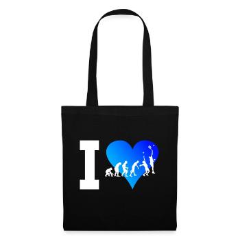 Men's Paddle Women's Racket Paddle Racket - Tote Bag - black - Front