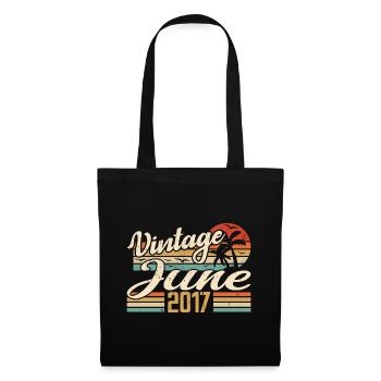 June 2017 Anniversary 2017 Retro 2017 June 2017 - Tote Bag - black - Front