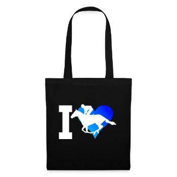 Hunting Riding Dressour Equestrian - Tote Bag - black - Front