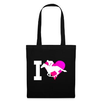 Équitation Équitation Équitation Hunting Dressour - Sac en tissu - noir - Devant