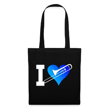 Trombonistes Brass Instrument Brass Band - Sac en tissu - noir - Devant