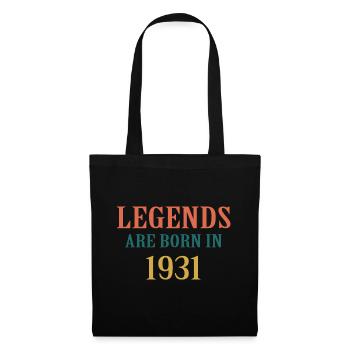 legends 1931 - Tote Bag - black - Front