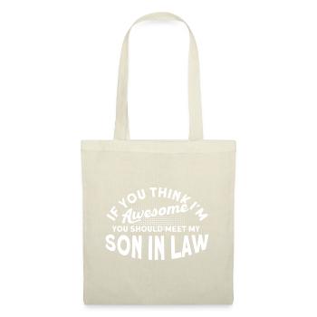 Rencontrez mon gendre - Sac en tissu - nature - Devant