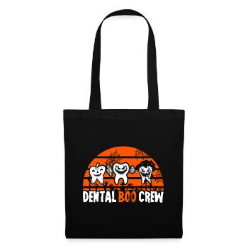 Dentist Halloween Costume Dental Assistant - Tote Bag - black - Front