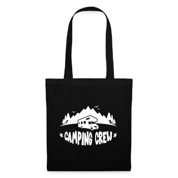 CAMPING CREW TEAM CAMPER WOHNMOBIL - Stoffbeutel - Schwarz - Vorne