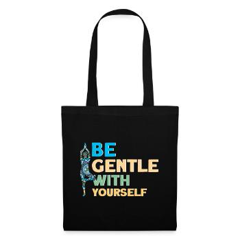 Symbole Reiki Maître Reiki Cadeau de Cristal Reiki - Sac en tissu - noir - Devant