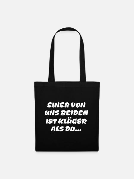 Funny Spruch Coole Männer Witzig Herren T-Shirt - Stoffbeutel - Schwarz