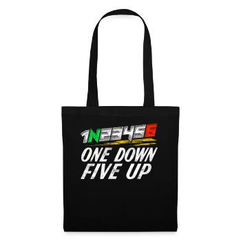 One Down Five Up Motorcycle Gears - Tote Bag - black - Front