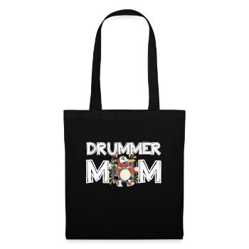 Batteur Maman Cadeau Fête des Mères Batteur Maman - Sac en tissu - noir - Devant