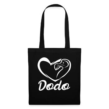 Dodo's dodo heart - Tote Bag - black - Front