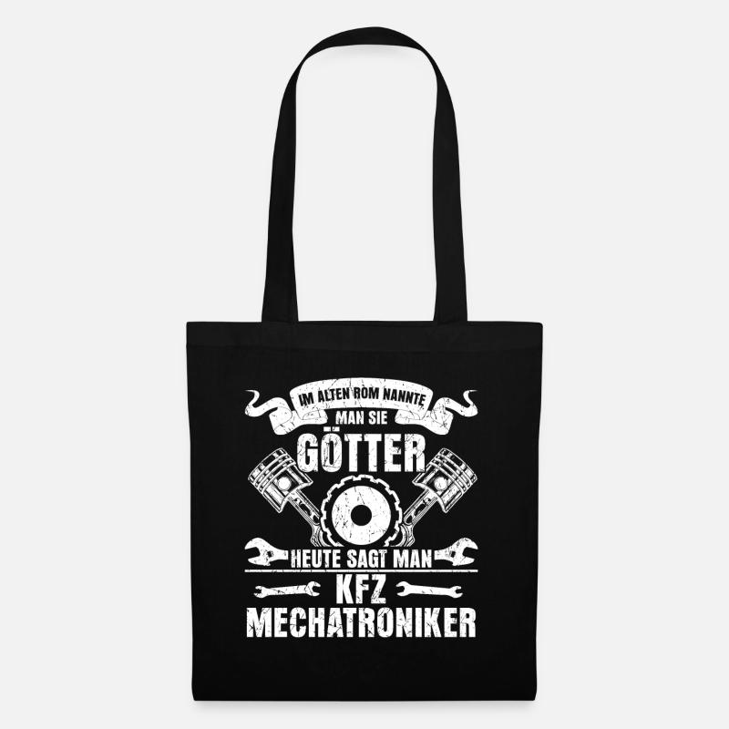 KFZ-Mechatroniker Gott - Stoffbeutel - Schwarz