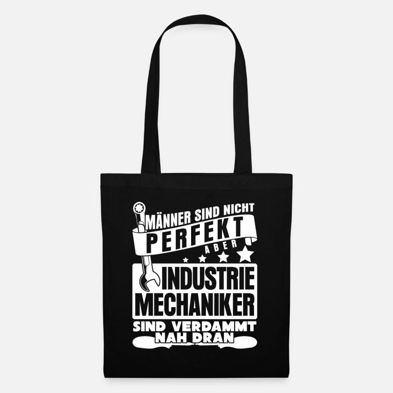 Industriemechaniker Perfekter Mechaniker - Stoffbeutel - Schwarz