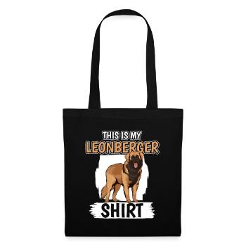 Leonberger This Is My Leonberger Shirt - Sac en tissu - noir - Devant