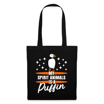 Puffin Joke Puffin's Puffins - Tote Bag - black - Front
