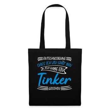 Irish Tinker - Stoffbeutel - Schwarz - Vorne