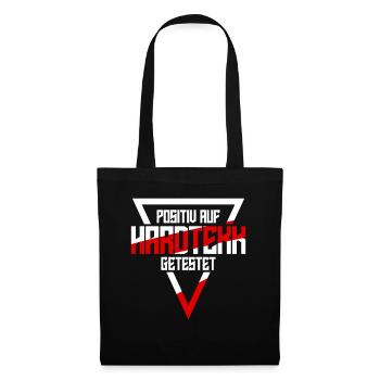 Hardtekk Techno Hardstyle Raver - Sac en tissu - noir - Devant