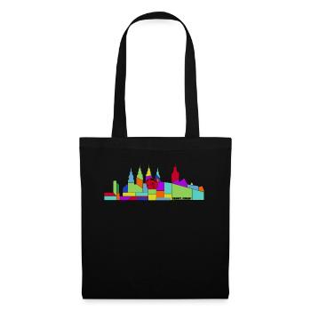 Chemnitz Sachsen Retro Chemnitzer - Sac en tissu - noir - Devant