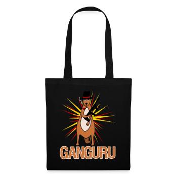 Kangaroo with gun Kangaroos - Tote Bag - black - Front
