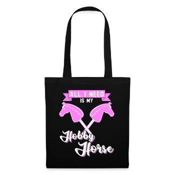 Hobby Horse Hobbyhorse - Tote Bag - black - Front