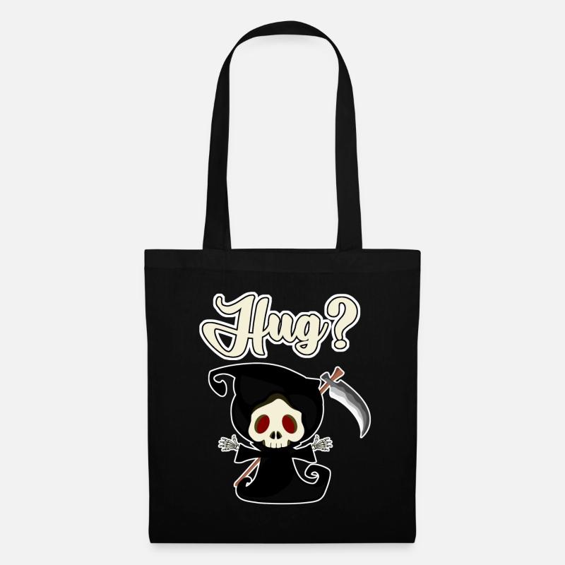 Sensenmann Hug? Grim Reaper - Stoffbeutel - Schwarz