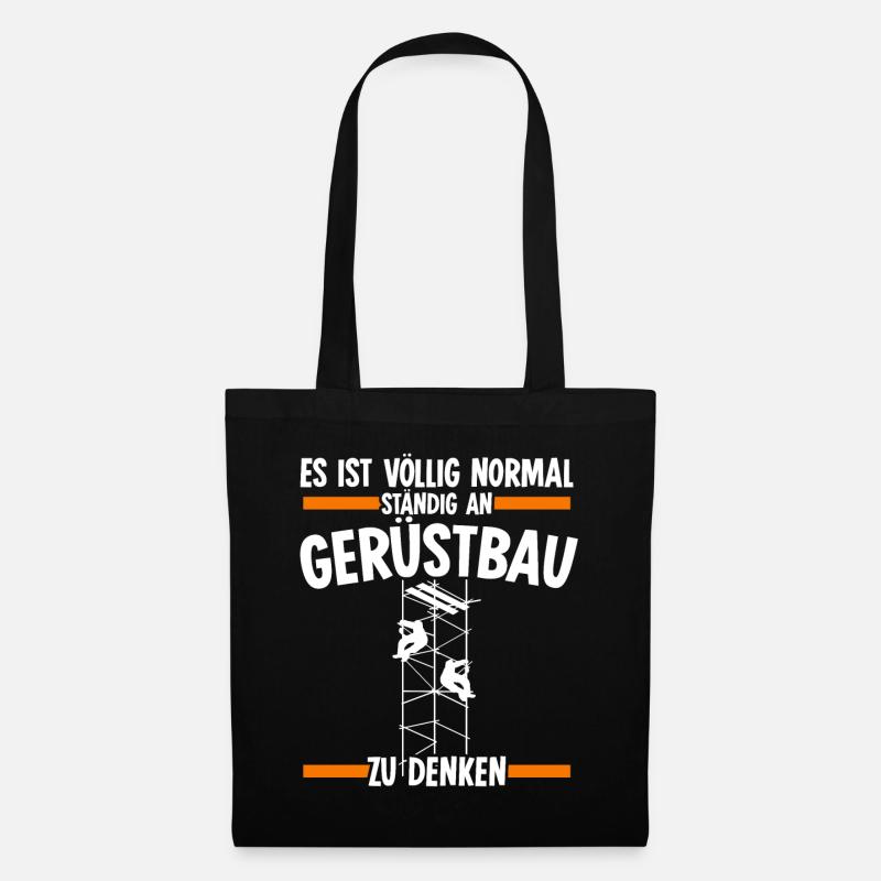 Gerüstbauer Gerüst Gerüstbau - Stoffbeutel - Schwarz