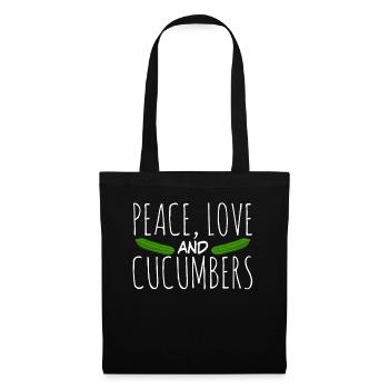Cucumber Cucumbers Cucumbers - Tote Bag - black - Front