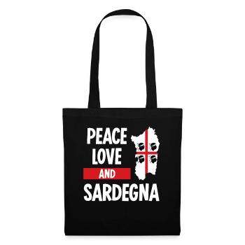 Sardegna Sardinia Flag Sardinia - Tote Bag - black - Front