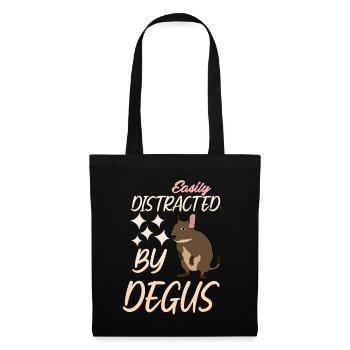 Degu Joke Degus - Tote Bag - black - Front