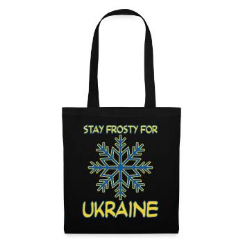 Ukraine Ukrainian Flag Save Energy - Tote Bag - black - Front