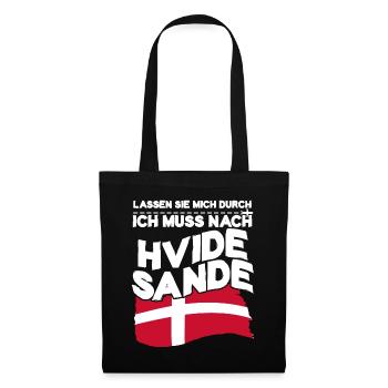 Hvide Sande Ringkøbing Fjord - Stoffbeutel - Schwarz - Vorne