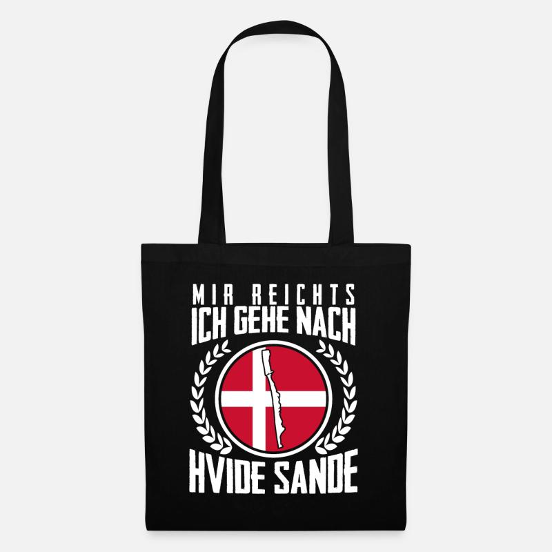 Hvide Sande - Stoffbeutel - Schwarz