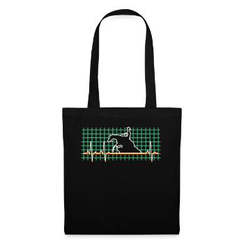 Reining Dressage ECG Western Riding - Sac en tissu - noir - Devant