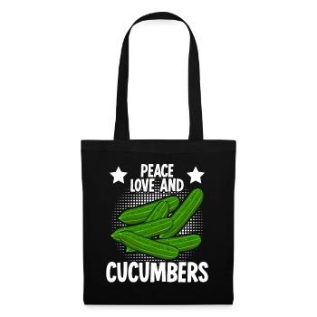 Cucumbers Cucumbers Cucumber - Tote Bag - black - Front