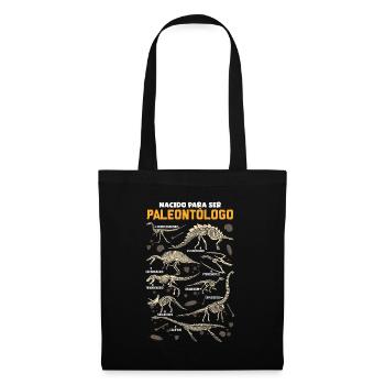 Born to be a dinosaur paleontologist - Tote Bag - black - Front