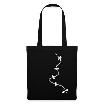 Dispositif d’écoute Mikofon Secret Agent Spy - Sac en tissu - noir - Devant