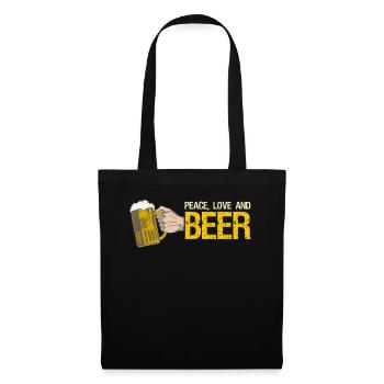 Bière - Sac en tissu - noir - Devant