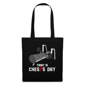 Bodybuilder Chess Fitness Strongman - Tote Bag - black - Front